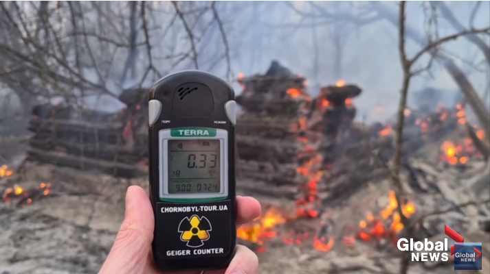 Nivelul radiatiilor de la Cernobîl, de 16 ori mai mare in urma incendiilor. Risc pentru Europa | DeStiut.ro