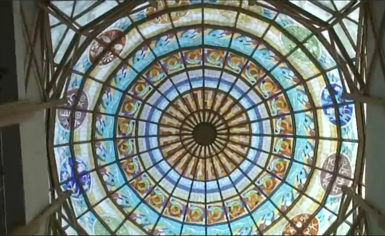 Cea mai mare cupolă cu vitralii: Biblioteca Județeană Râmnicu Vâlcea intră în Cartea Recordurilor | DeStiut.ro
