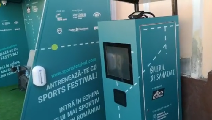 Clujenii au inaugurat prima stație sport smart de bus din țara!