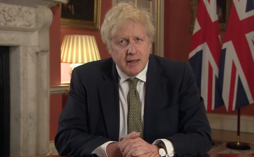 Boris Johnson impune blocarea dură a Marii Britanii în urma răspândirii noii tulpini Covid-19