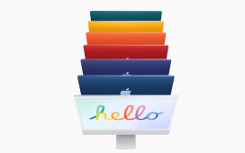Noile iMac-uri colorate ale Apple au un design mai elegant și cipul M1