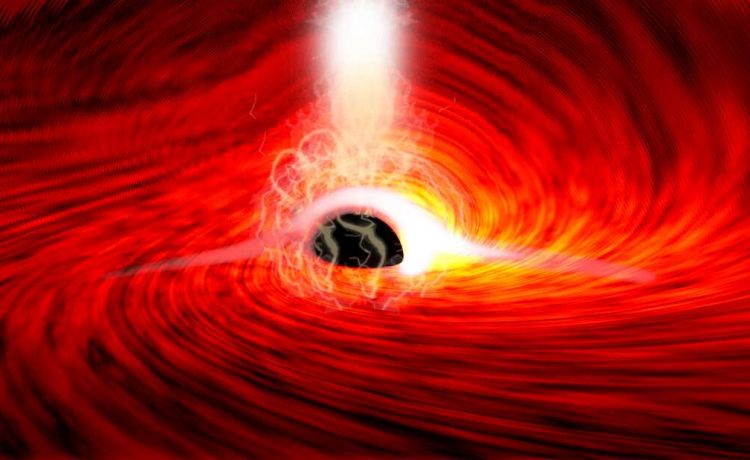 Pentru prima dată, lumina a fost văzută din spatele unei găuri negre