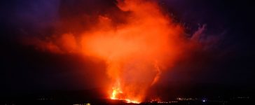 Norul de cenușă cauzat de erupția vulcanului La Palma ajunge în România